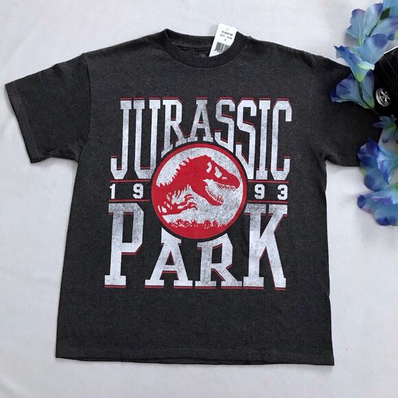 Jurassic Park NWT Graphic Shirt Boys S (8) - Picture 2 of 7